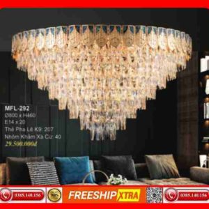 Đèn chùm thả pha lê Châu âu cao cấp MFL-292