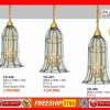 Đèn treo tường đồng nguyên chất cao cấp CD-406-407-408
