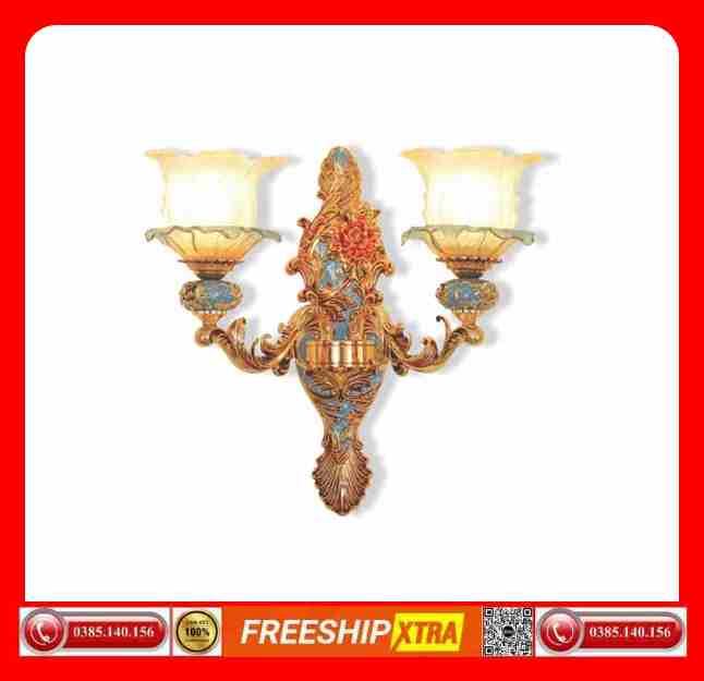 Đèn tường phòng khách Châu âu cao cổ điện cấp V-568