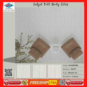 Gạch 60x60 Ý Mỹ Columbuscera-P64009RK đá mờ