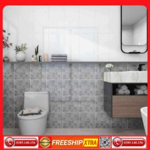 Alternative view of Gạch Mosaic Prime 50104TC 2SR1 Malone Grey