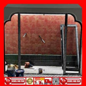 Gạch Cổ Cầu Vòng Vàng Cam 200x200x15 mm MCV202003