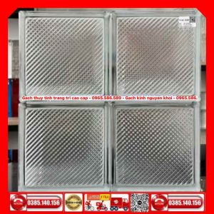 Gạch Kính Sọc Xiên 190x190x95-mm VAC028