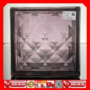 Gạch Kính Kim Cương 190x190x80-mm Xám
