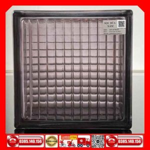Gạch Kính Sọc Dưa Xám 190x190x80-mm