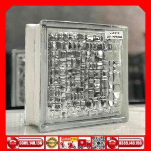 Gạch Kính Lấy Sáng Trắng 190x190x80-mm VAC023