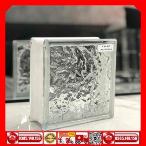 Gạch Kính Lấy Sáng Trắng 190x190x80-mm VA092
