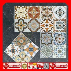 Gạch bông 30x30 F066 cổ điển