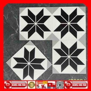 Gạch bông 30x30 F30027 cổ điển