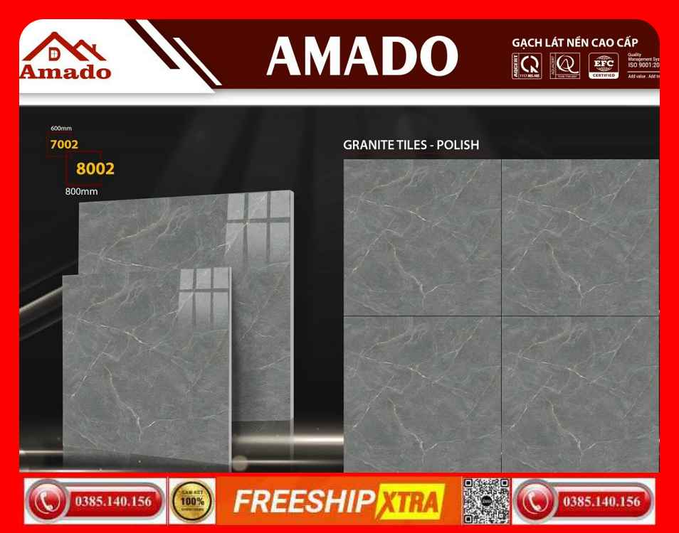Gạch 80x80 Amado 8002