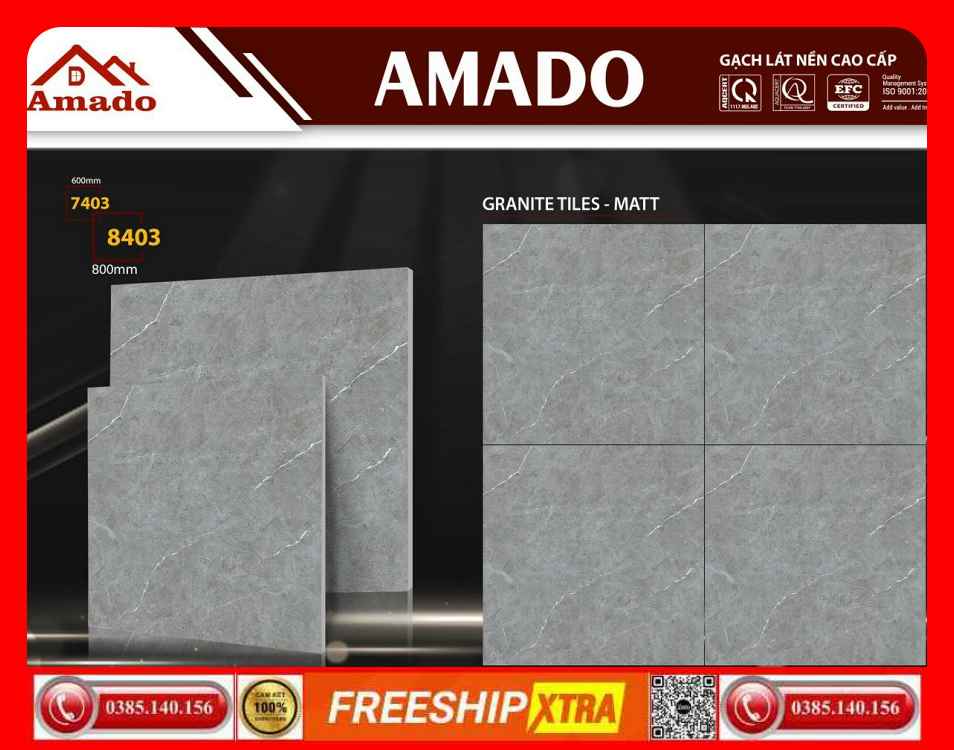 Gạch 60x60 Amado 7403