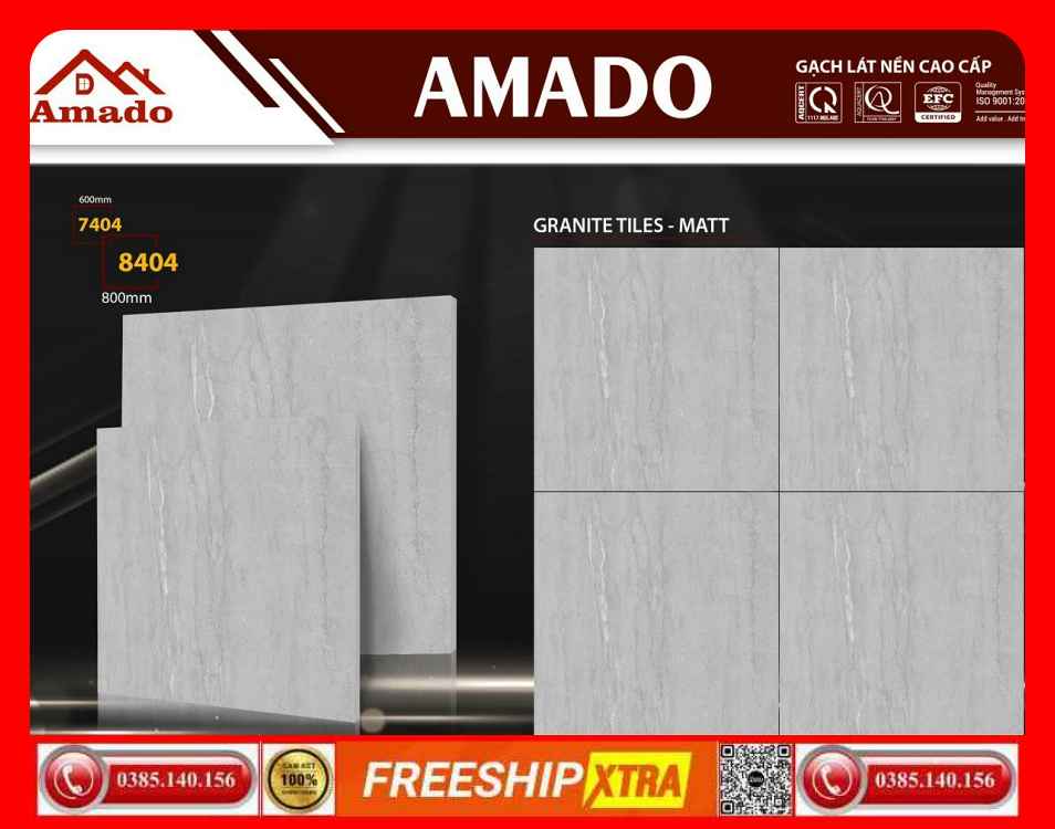Gạch 60x60 Amado 7404