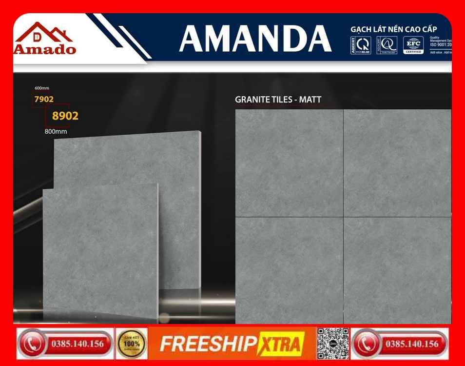 Gạch 60x60 Amanda 7902