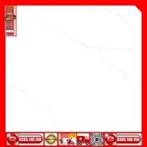Gạch 60x60 Prime 32070 trắng vân xám khói