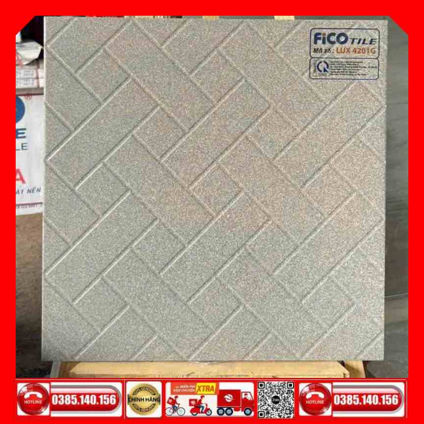 Gạch sân 40x40 Đá Lux4201G đồng chất