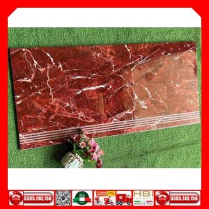 Gạch lát cầu thang VINCT025 Marbal đỏ cam