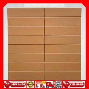 Alternative view of Gạch Mosaic gốm 6x24 VIN62401 vàng kem