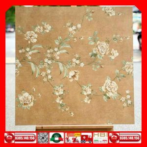 Gạch 40x80 trang trí H802 bông hoa