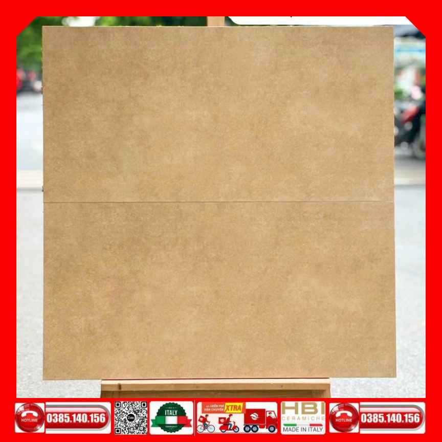 Gạch ốp 40x80 vàng be NS8802H