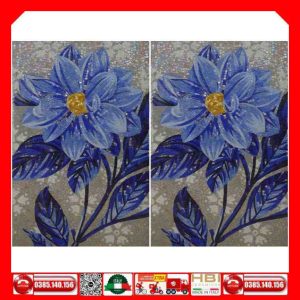 Tranh Mosaic Hoa Xanh MTHHD14