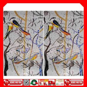 Tranh Mosaic Đôi Chim MTT01