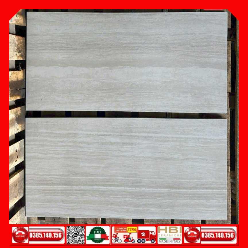 Gạch 30x60 Travertina VINTSF1 xám sọc dưa